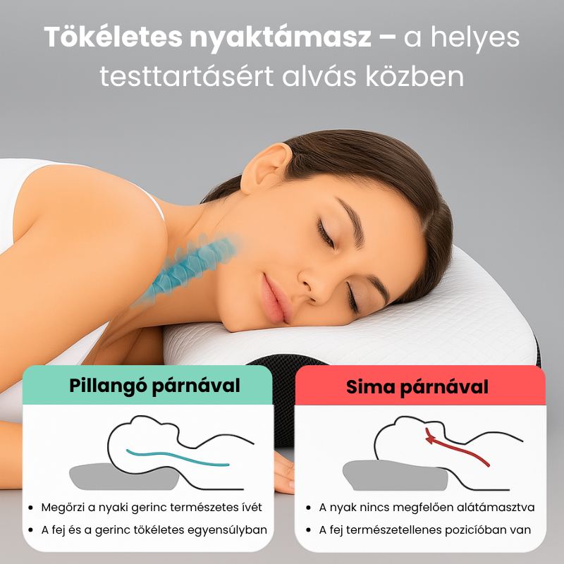 Ergonomikus Pillangó Párna