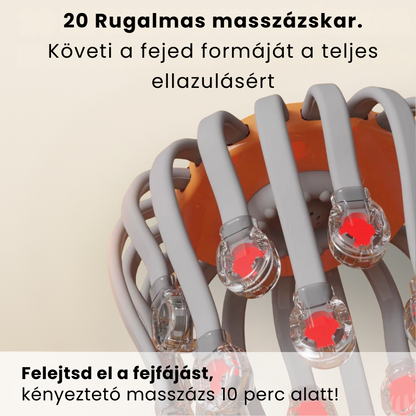 Csápos Fejmasszírozó